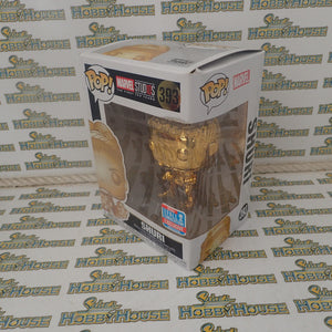Funko 33522 - Marvel Studios: The First Ten Years - Black Panther - Shuri Gold Chrome Pop! 2018 Fall Convention Exclusive Limited Edition Vinyl Figure