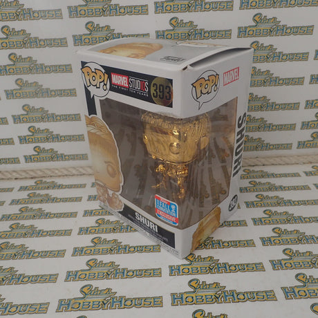 Funko 33522 - Marvel Studios: The First Ten Years - Black Panther - Shuri Gold Chrome Pop! 2018 Fall Convention Exclusive Limited Edition Vinyl Figure