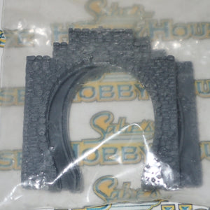 NOCH 34400 - N Scale -Tunnel Portal, Plastic, Single Track, 2 pcs. each 5.5 x 6.5 cm