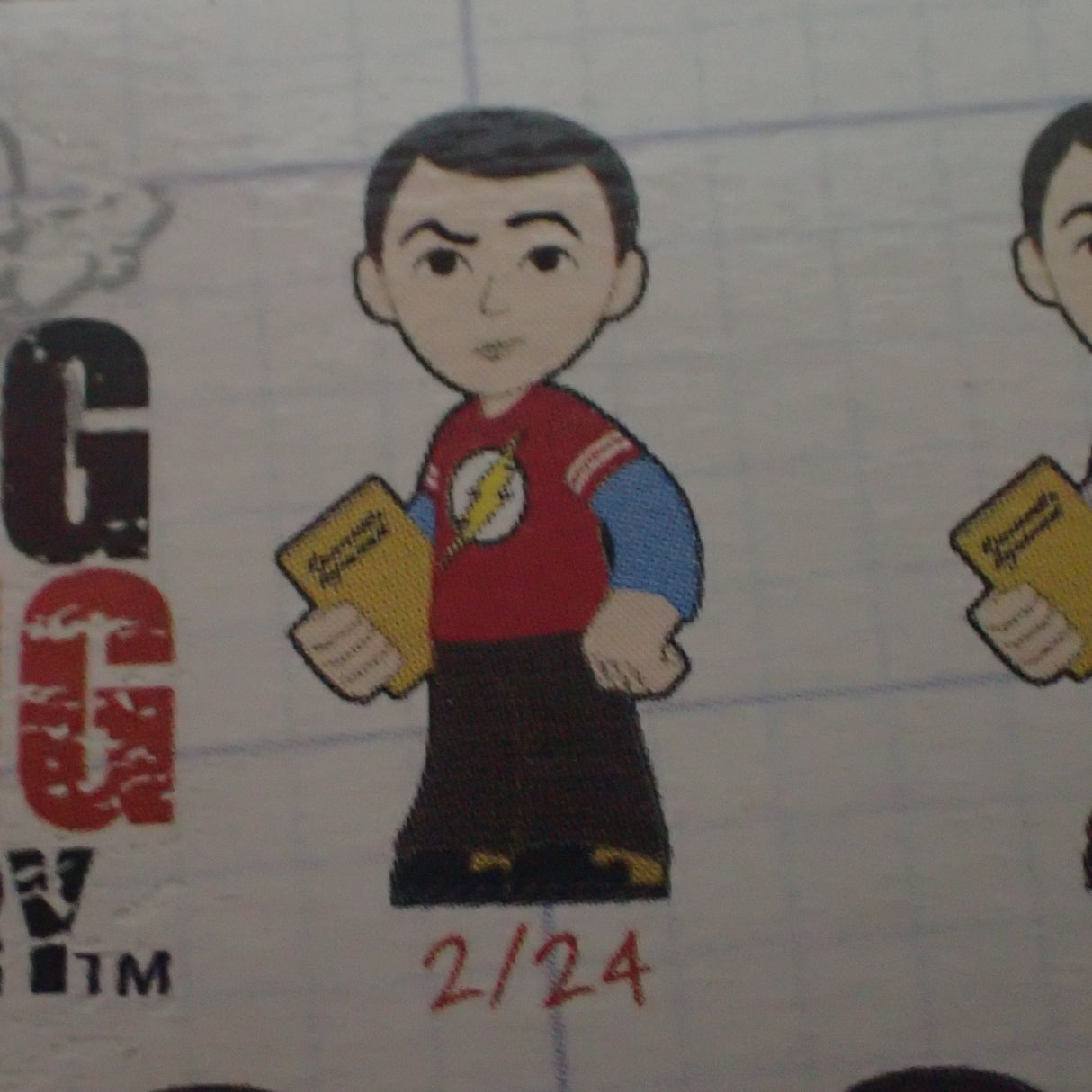 Funko Big Bang Theory 3573 d - Mystery Minis Sheldon Cooper The Flash Shirt Loose