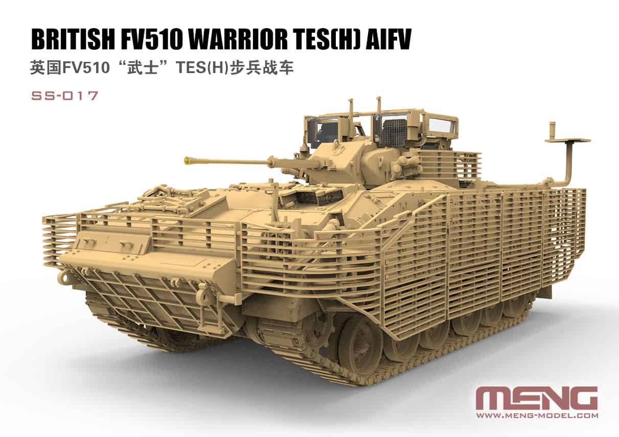 Meng Models - 1/35 Scale - FV510 Warrior Plastic Model Kit