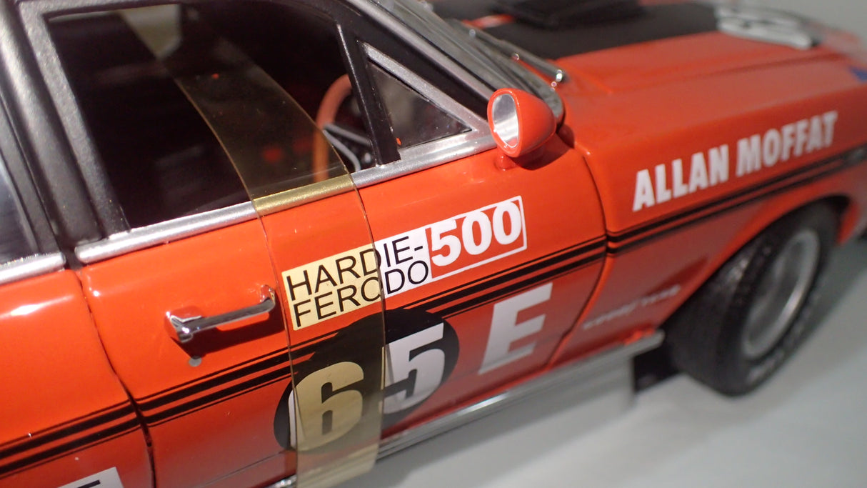 BIANTE AUTOart 37181 - 1/18 Scale 1971 Bathurst Winner Allan Moffat Ford XY GTHO Falcon. SIGNED COA