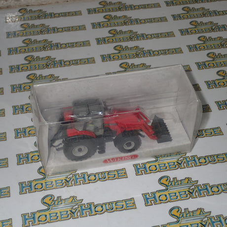 Wiking 385 40 33 - 1/87 Scale Tractor Agricultural Massey Ferguson MF 8280 mit FrontLoader
