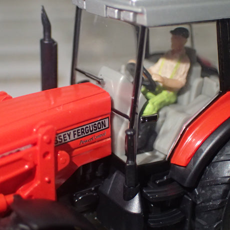 Wiking 385 40 33 - 1/87 Scale Tractor Agricultural Massey Ferguson MF 8280 mit FrontLoader