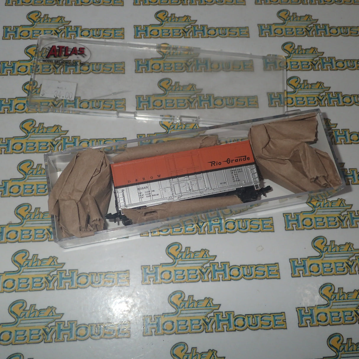 Atlas 38593A - N Scale Rio Grande Box Car D & R G W