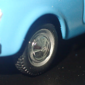 Minichamps 400 121601 - 1/43 Scale Fiat 500 1965 Blue Diecast Scale Model Replica