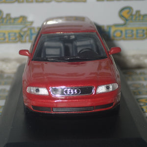 Minichamps 430 015012 - 1/43 Scale Audi A4 Avant 1995 in Red Metallic Scale Model Replica