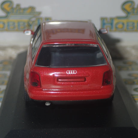 Minichamps 430 015012 - 1/43 Scale Audi A4 Avant 1995 in Red Metallic Scale Model Replica