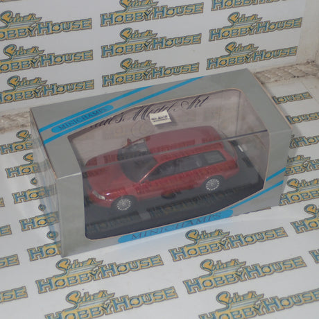 Minichamps 430 015012 - 1/43 Scale Audi A4 Avant 1995 in Red Metallic Scale Model Replica