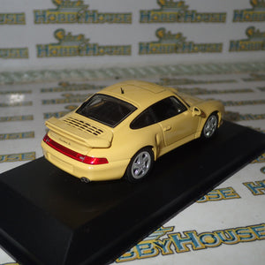 Minichamps 430 069270 - 1/43 Porsche 911 (993) Turbo S Pastel Light Yellow