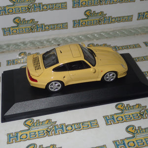 Minichamps 430 069270 - 1/43 Porsche 911 (993) Turbo S Pastel Light Yellow