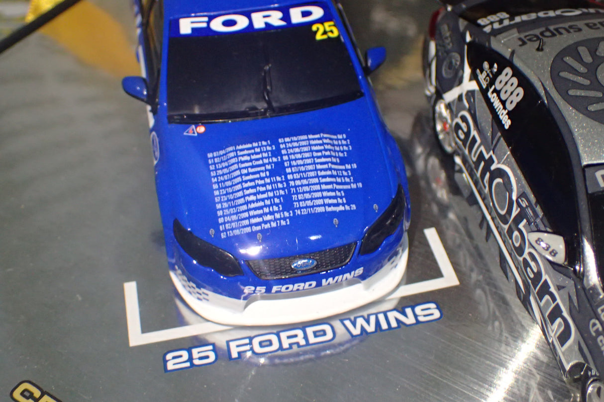 Classic Carlectables 43673 - 1/43 Scale - Craig Lowndes’ Final Race Autobarn Lowndes Racing Triple Set Diecast Scale Model Replica