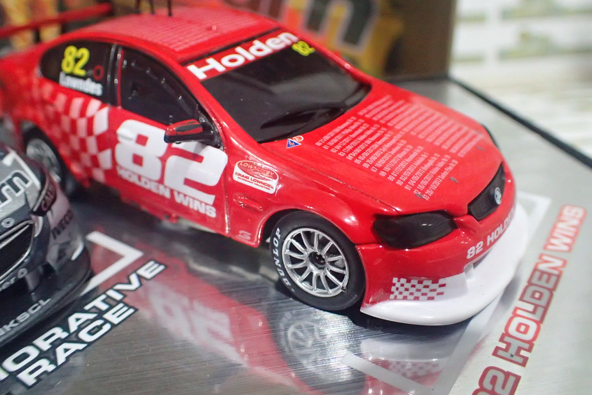 Classic Carlectables 43673 - 1/43 Scale - Craig Lowndes’ Final Race Autobarn Lowndes Racing Triple Set Diecast Scale Model Replica