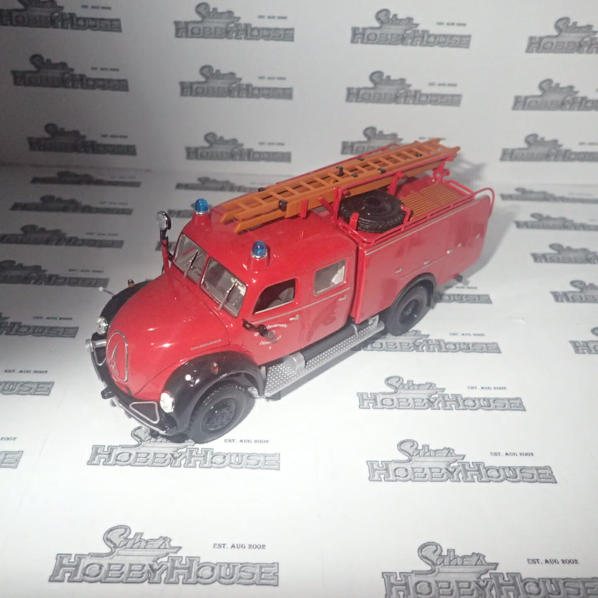 Minichamps - 1/43 Scale - 439 141074 Magirus-Deutz Merkur A TLF 16 Diecast Scale Model Replica