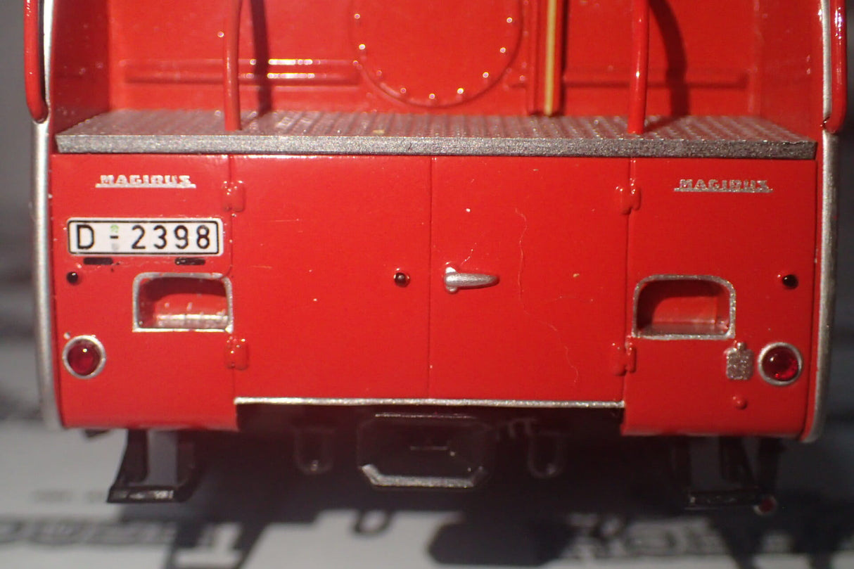 Minichamps - 1/43 Scale - 439 141074 Magirus-Deutz Merkur A TLF 16 Diecast Scale Model Replica