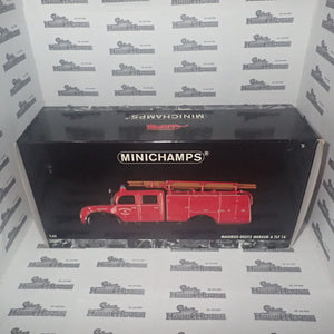 Minichamps - 1/43 Scale - 439 141074 Magirus-Deutz Merkur A TLF 16 Diecast Scale Model Replica