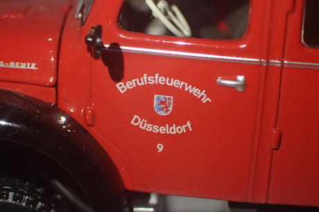 Minichamps - 1/43 Scale - 439 141074 Magirus-Deutz Merkur A TLF 16 Diecast Scale Model Replica