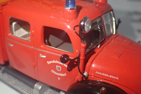 Minichamps - 1/43 Scale - 439 141074 Magirus-Deutz Merkur A TLF 16 Diecast Scale Model Replica