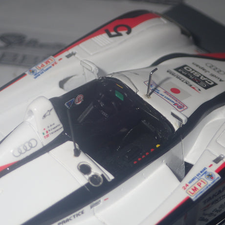 Spark Models 43LM04 – 1/43 Scale Audi R8 #5 Team GOH Winner 2004 24Hrs Le Mans Resin Scale Model Replica