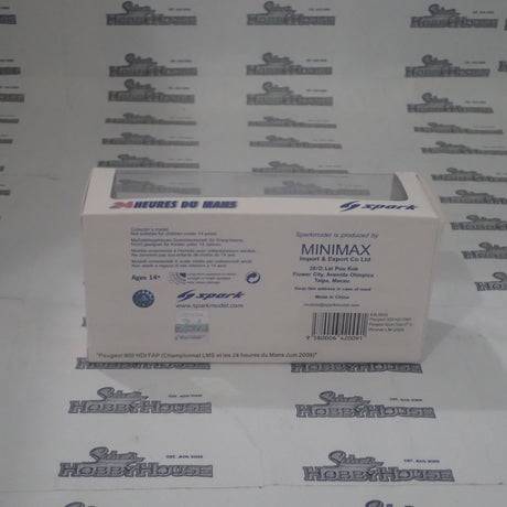 Spark Models 43LM09 – 1/43 Scale Peugeot 908 HDi FAP #9 Peugeot Sport Total Winner 2009 24Hrs Le Mans Resin Scale Model Replica