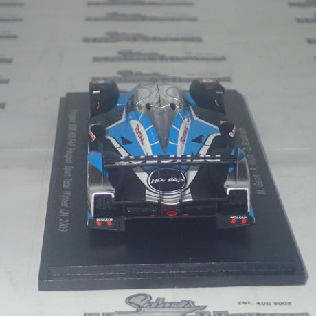 Spark Models 43LM09 – 1/43 Scale Peugeot 908 HDi FAP #9 Peugeot Sport Total Winner 2009 24Hrs Le Mans Resin Scale Model Replica