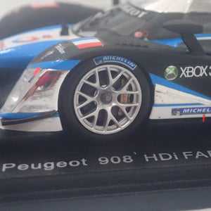 Spark Models 43LM09 – 1/43 Scale Peugeot 908 HDi FAP #9 Peugeot Sport Total Winner 2009 24Hrs Le Mans Resin Scale Model Replica