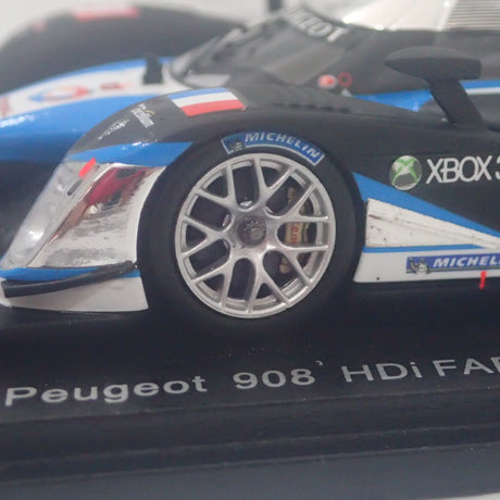 Spark Models 43LM09 – 1/43 Scale Peugeot 908 HDi FAP #9 Peugeot Sport Total Winner 2009 24Hrs Le Mans Resin Scale Model Replica