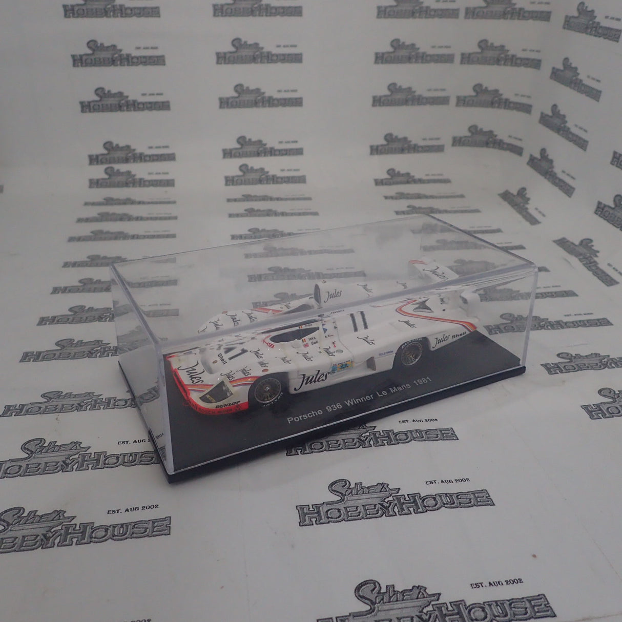 Spark Models 43LM81 – 1/43 Scale Porsche 936/78 #11 Jules "Derek Bell - Jacky Ickx" winner Le Mans 1981 Scale Model Replica
