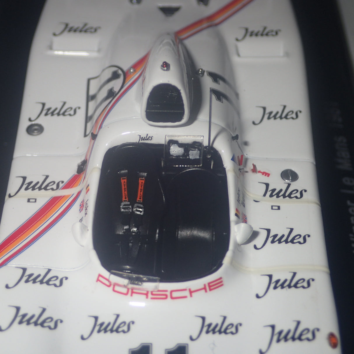 Spark Models 43LM81 – 1/43 Scale Porsche 936/78 #11 Jules "Derek Bell - Jacky Ickx" winner Le Mans 1981 Scale Model Replica