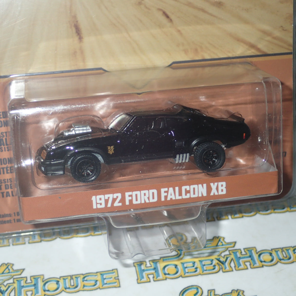 Greenlight - 1/64 Scale - Mad Max - Last of the V8 Interceptors - 1972 Ford Falcon XB Diecast Model Replica