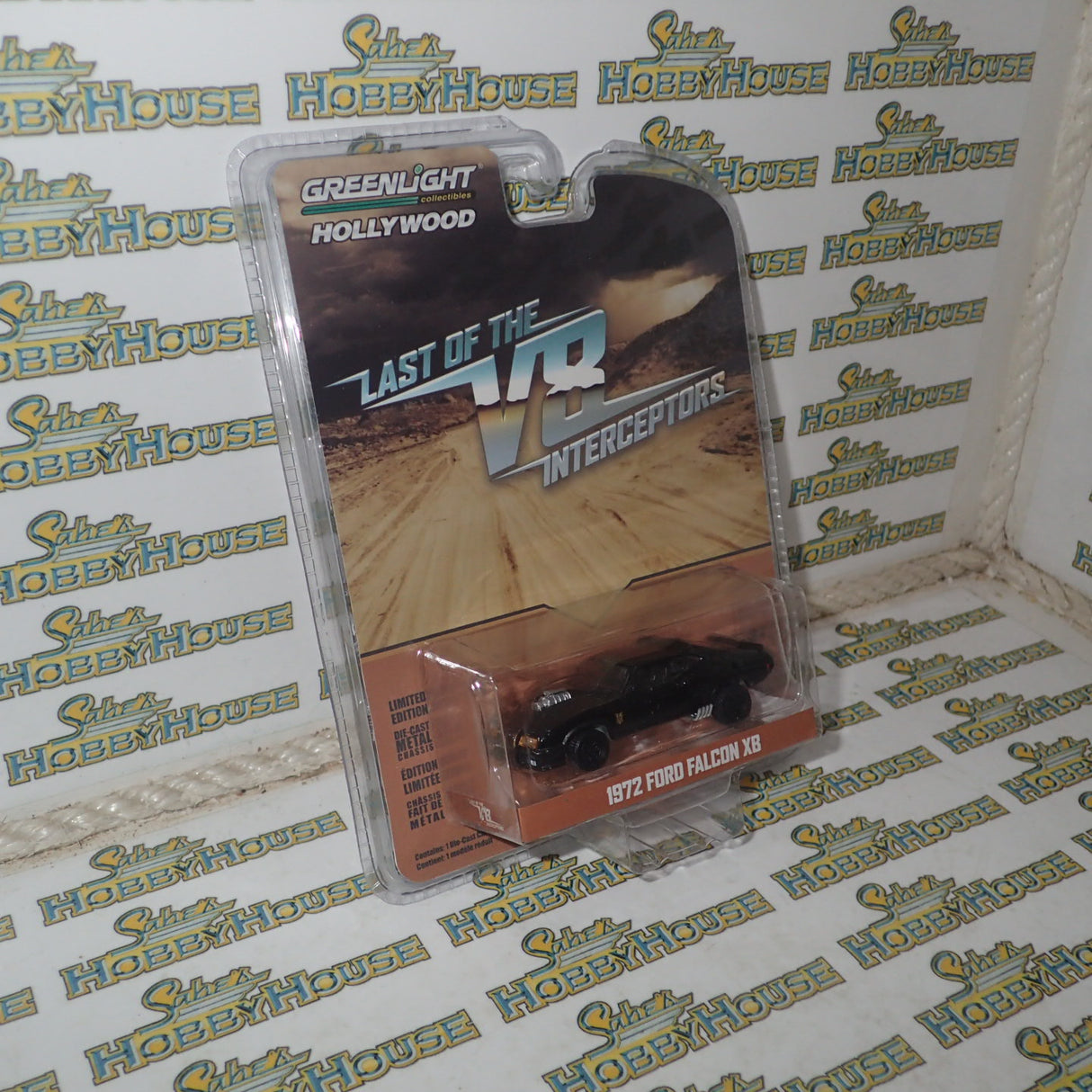 Greenlight - 1/64 Scale - Mad Max - Last of the V8 Interceptors - 1972 Ford Falcon XB Diecast Model Replica