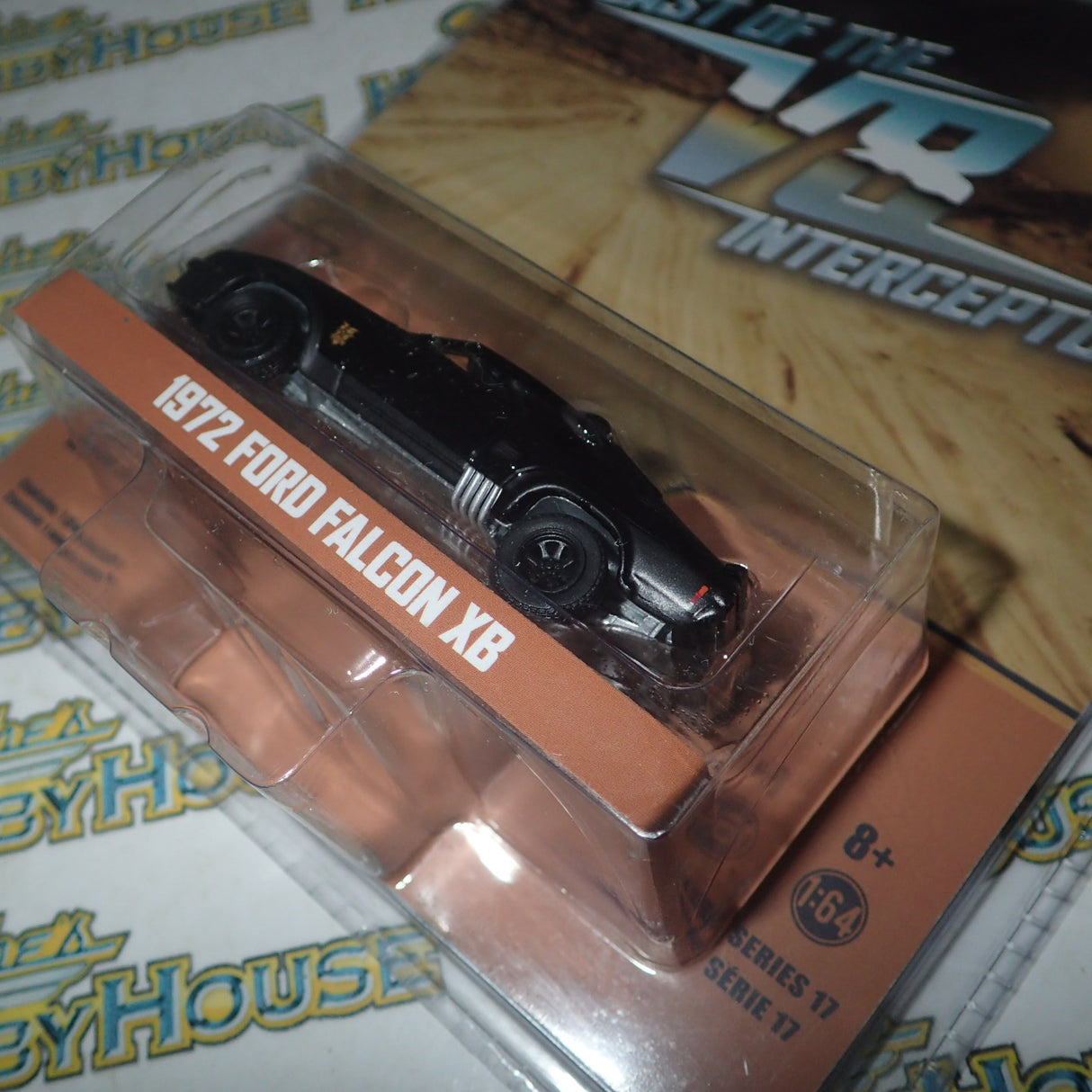 Greenlight - 1/64 Scale - Mad Max - Last of the V8 Interceptors - 1972 Ford Falcon XB Diecast Model Replica