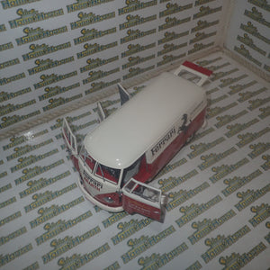 Schuco 45 003 6700 - 1/18 Scale Volkswagen T1 Transporter "Ferrari" Diecast Model Replica