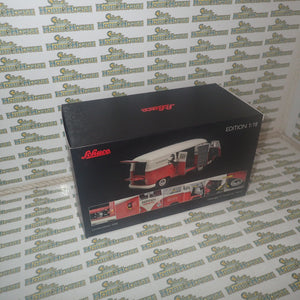 Schuco 45 003 6700 - 1/18 Scale Volkswagen T1 Transporter "Ferrari" Diecast Model Replica