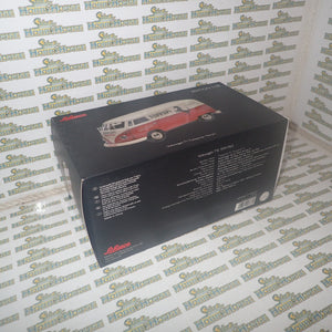 Schuco 45 003 6700 - 1/18 Scale Volkswagen T1 Transporter "Ferrari" Diecast Model Replica