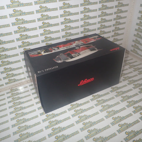 Schuco 45 003 6700 - 1/18 Scale Volkswagen T1 Transporter "Ferrari" Diecast Model Replica