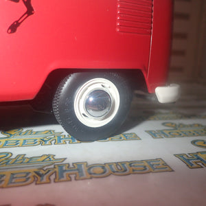 Schuco 45 003 6700 - 1/18 Scale Volkswagen T1 Transporter "Ferrari" Diecast Model Replica