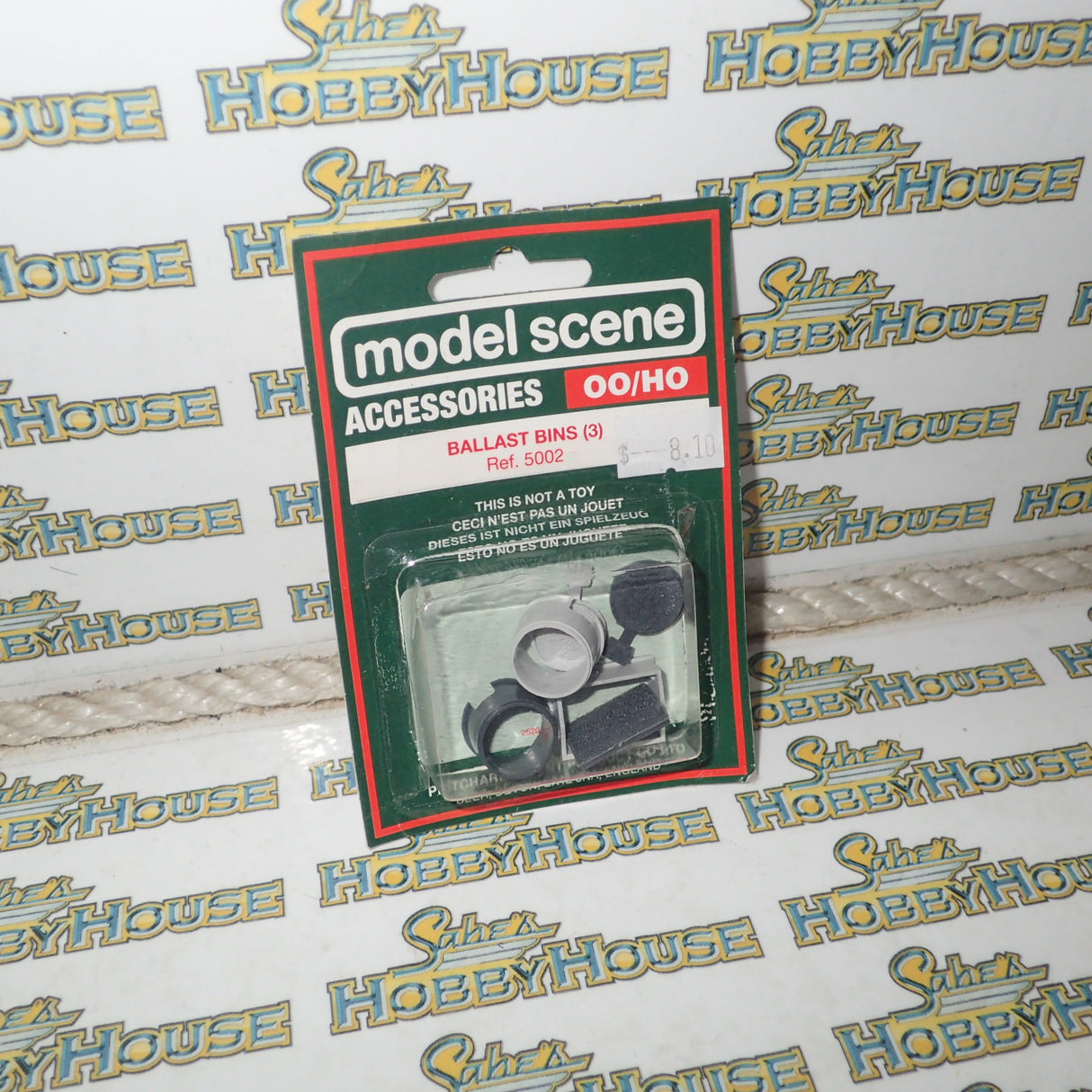 Model Scene Accessories 5002 - HO/00 Scale Ballast Bins (X3)