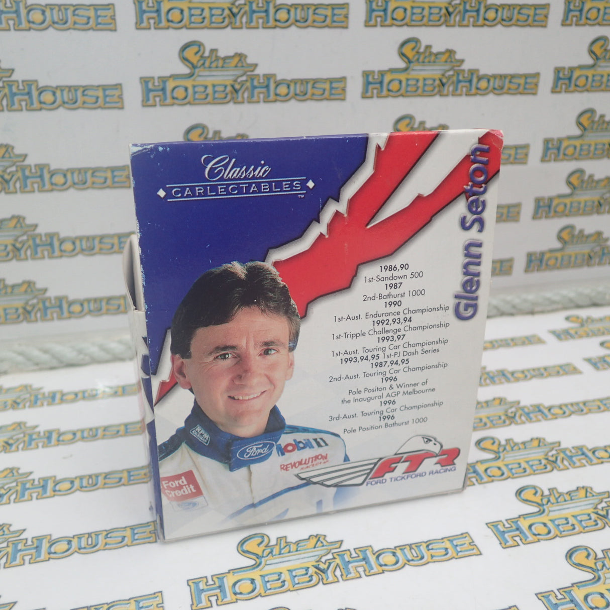 Classic Carlectables 5004 - 1/6 Glenn Seton Helmet Officially Licensed FTR Ford Tickford Racing