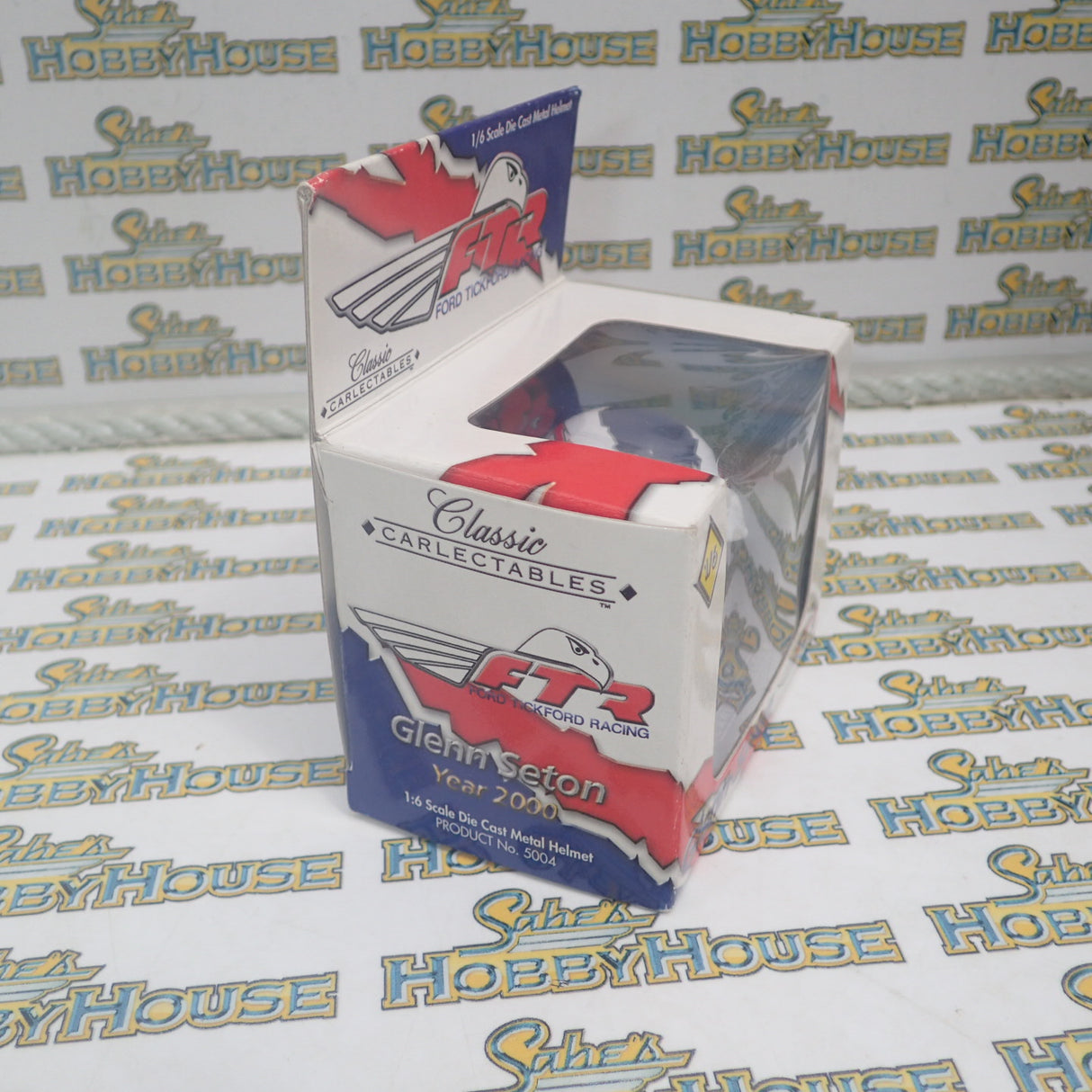Classic Carlectables 5004 - 1/6 Glenn Seton Helmet Officially Licensed FTR Ford Tickford Racing