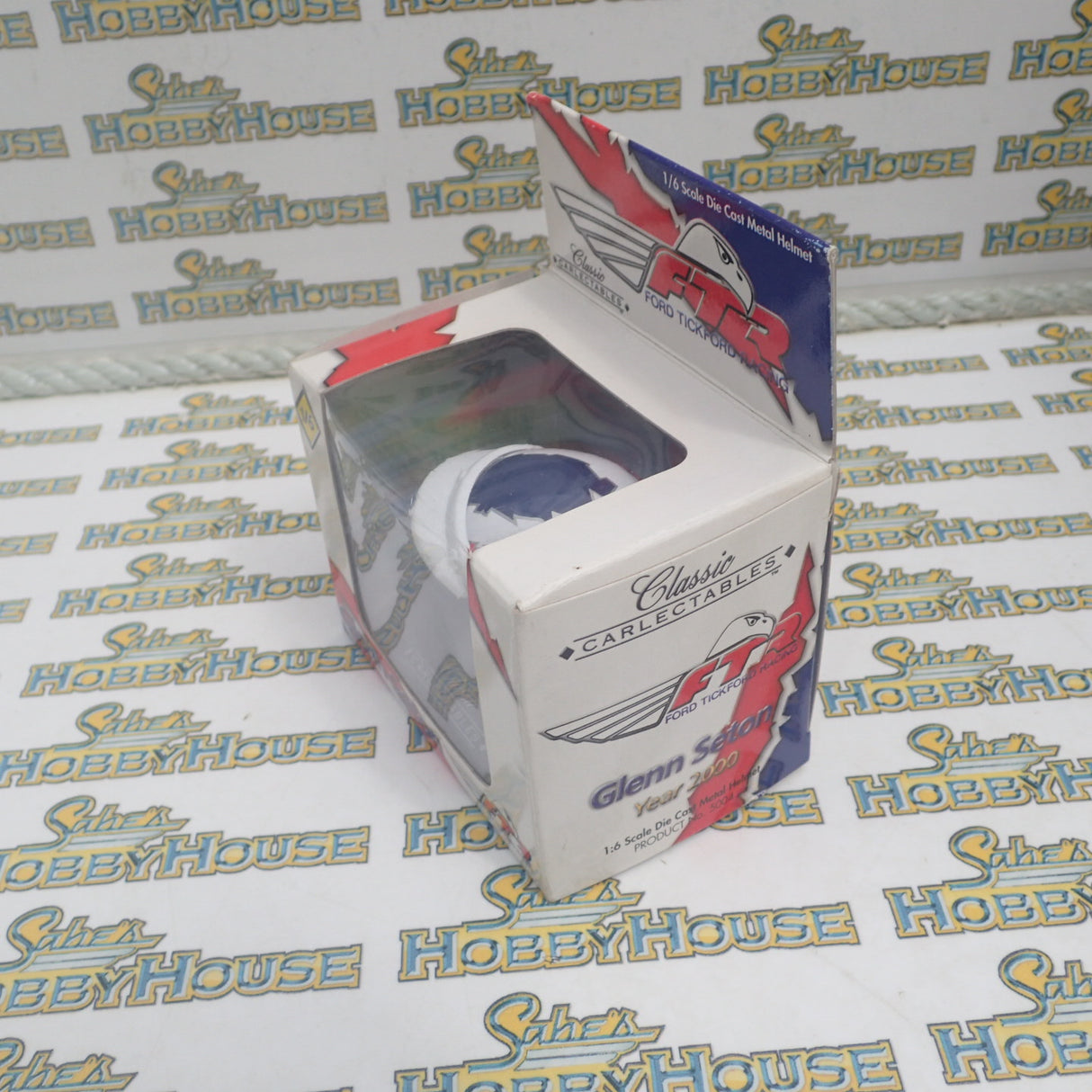 Classic Carlectables 5004 - 1/6 Glenn Seton Helmet Officially Licensed FTR Ford Tickford Racing