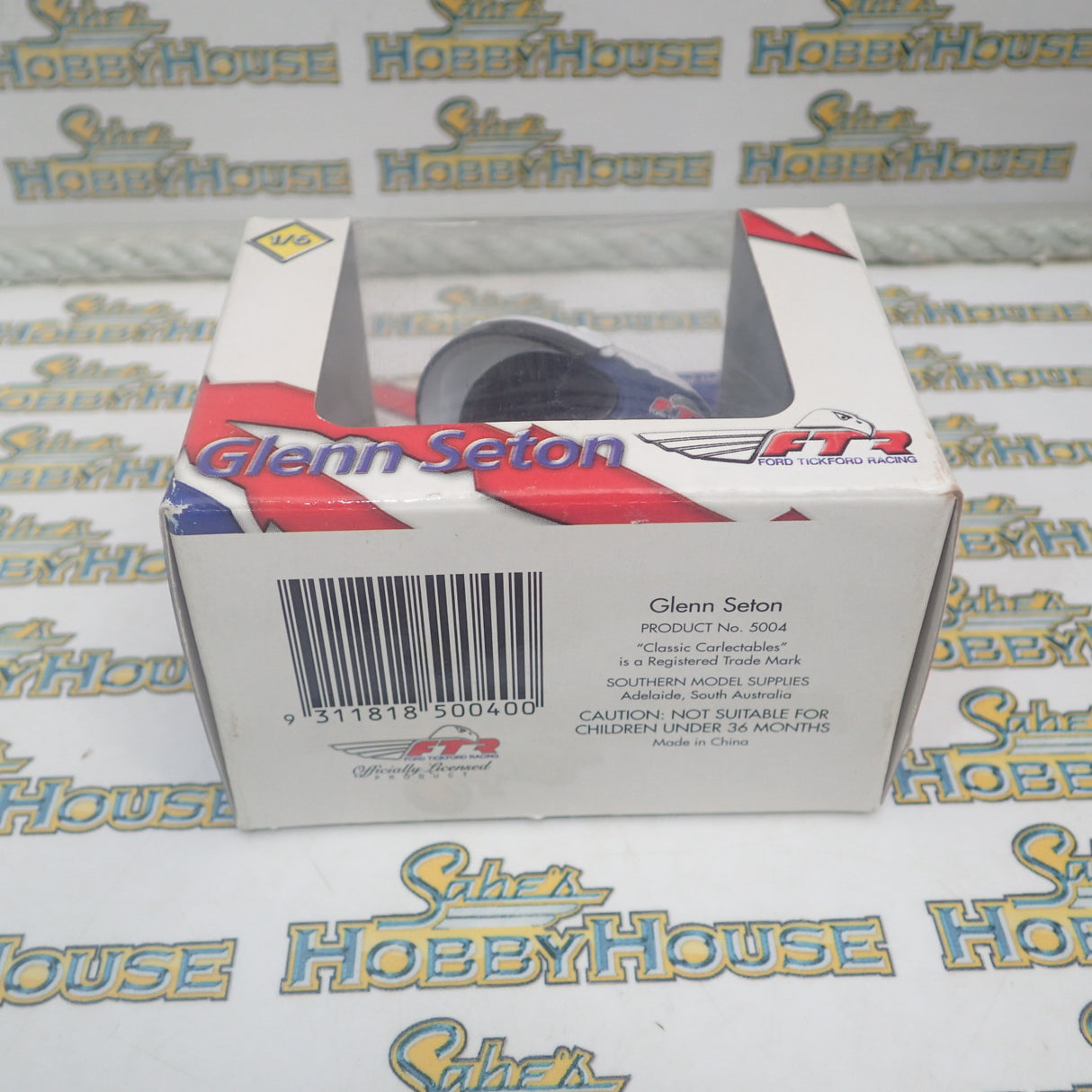 Classic Carlectables 5004 - 1/6 Glenn Seton Helmet Officially Licensed FTR Ford Tickford Racing