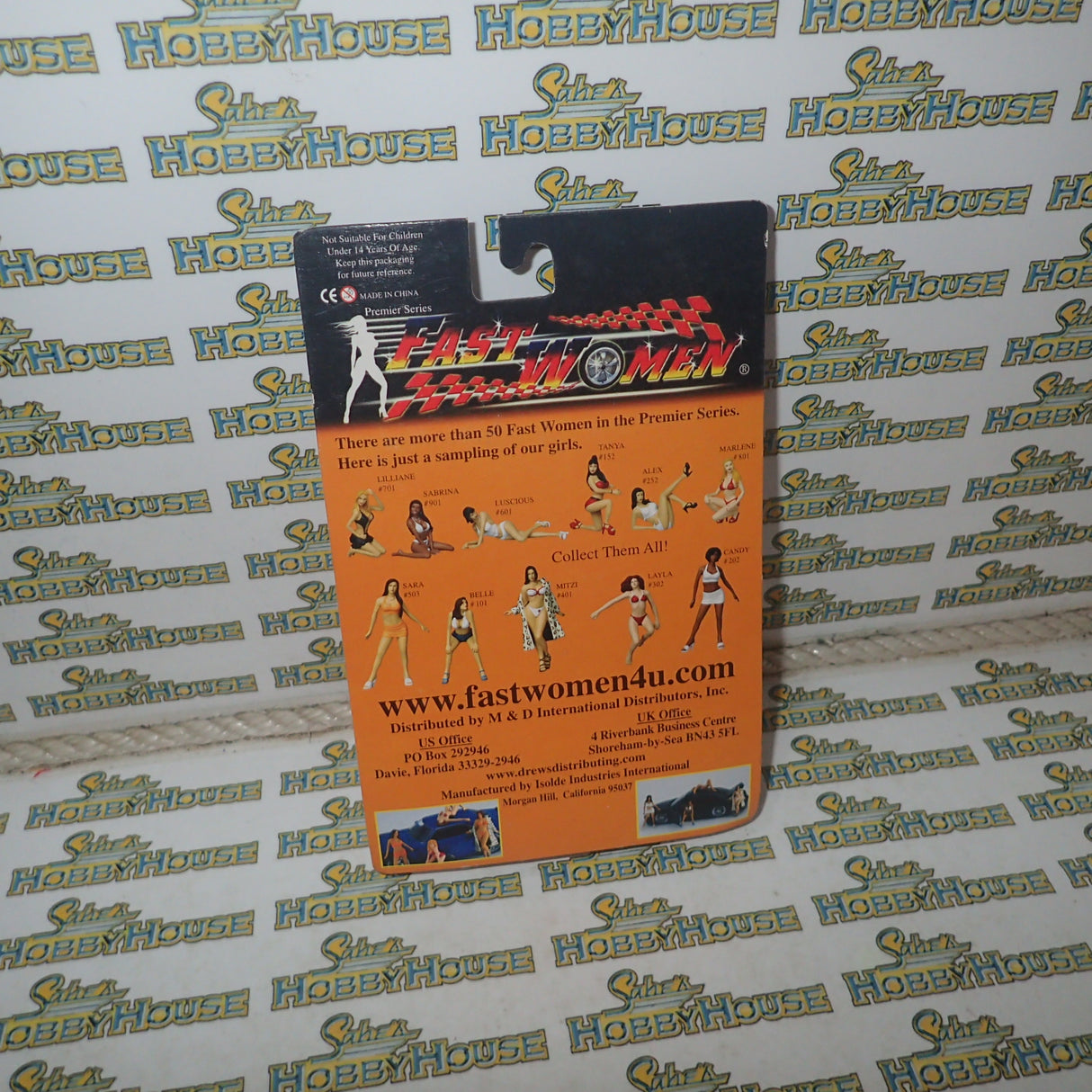 Motor Heads Miniatures #501 - 1/18 Sara Hand Painted Cold-Cast Resin Figurine