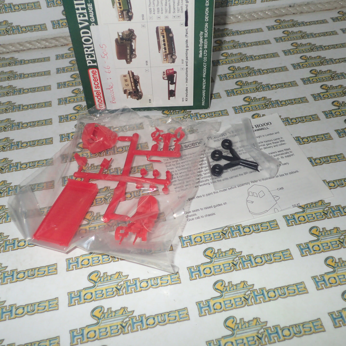 PECO - Modelscene 5015 - HO/00 Scale - Period Vehicles - Scammell Lorry