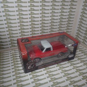 Highway 61 Collectibles 50559 - 1:18 Diecast - Chevy Fleetside Pickup - Red/White