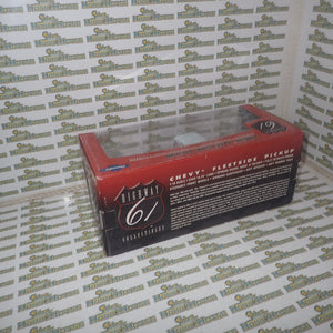 Highway 61 Collectibles 50559 - 1:18 Diecast - Chevy Fleetside Pickup - Red/White