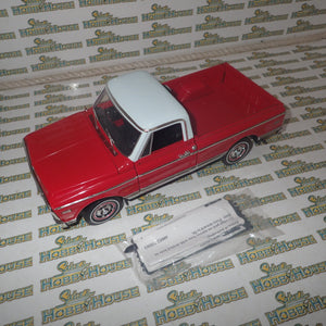 Highway 61 Collectibles 50559 - 1:18 Diecast - Chevy Fleetside Pickup - Red/White
