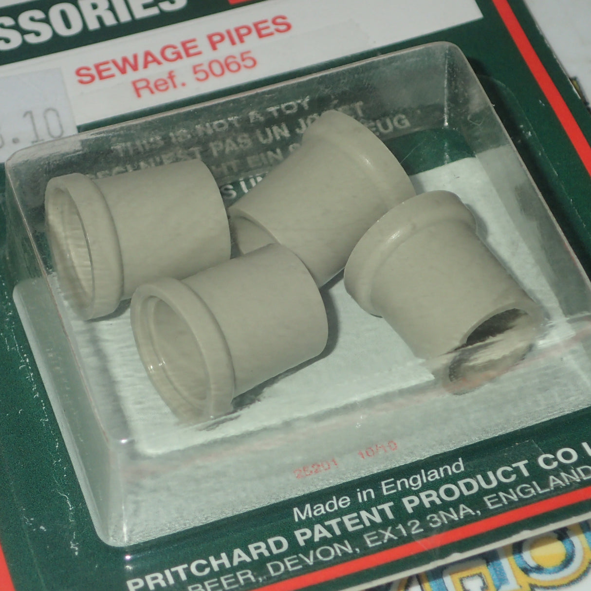 Model Scene Accessories - HO/00 Scale #5065 Sewage Pipes
