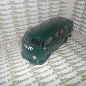 Sun Star 5082 - 1:12 1956 Volkswagen VW T1 Bus Van POLIZEI dark green