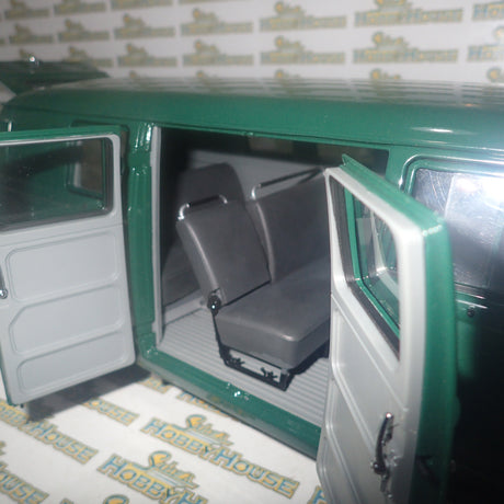 Sun Star 5082 - 1:12 1956 Volkswagen VW T1 Bus Van POLIZEI dark green